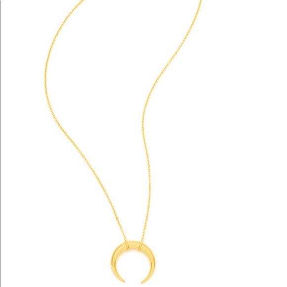Gorjana Jewelry - Gorjana Crescent Moon Necklace